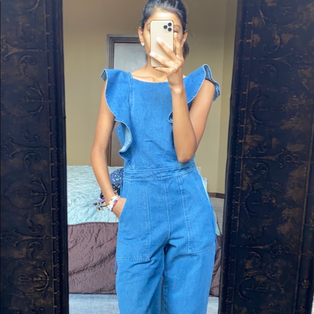 Denim jumpsuit